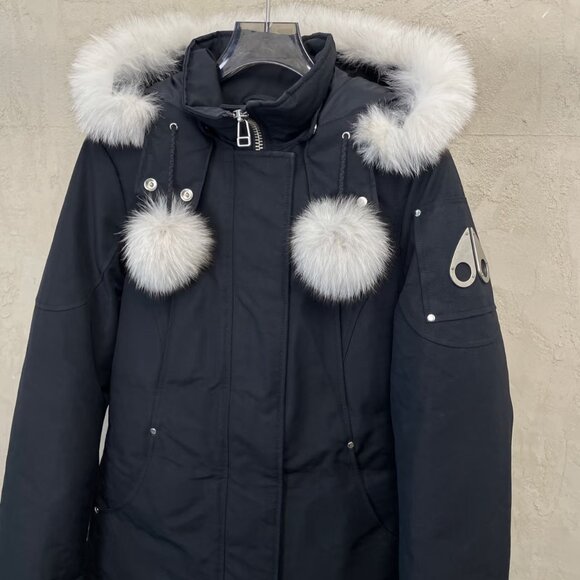 Moose Knuckles Sterling Fur Trimmed Padded Parka - Picture 2 of 6